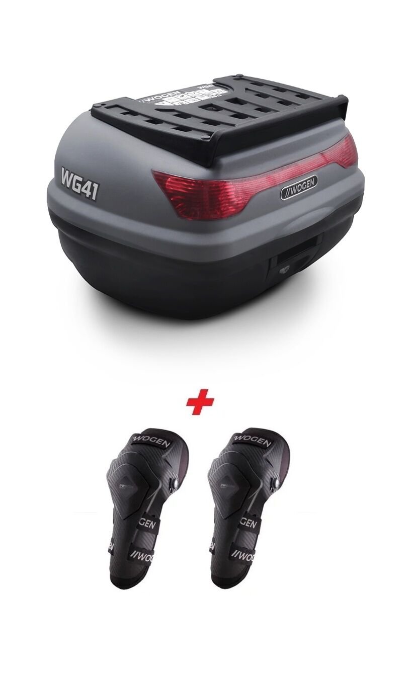 WOGEN WG41 BASİC ARKA ÇANTA 41 LİTRE (NARDO GRİ) + KARBON DİZLİK HEDİYE