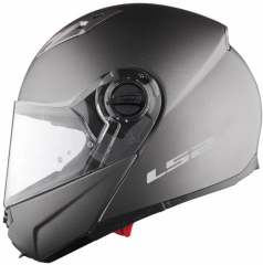 LS2 GURONİ ÇENE AÇILIR KASK MAT TİTANYUM (M)