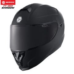 SCOYCO FF-869 FULL FACE KASK GÜNEŞ VİZÖRLÜ SHADOW (XL)