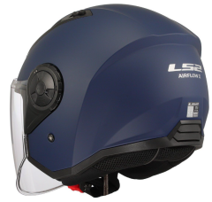 LS2 AİRFLOW 2 NAVY YARIM KASK MAT MAVİ (M)