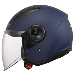 LS2 AİRFLOW 2 NAVY YARIM KASK MAT MAVİ (M)