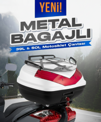 WOGEN WG39 SIRT DAYAMALI PREMİUM METAL BAGAJLI ÇANTA (BEYAZ)