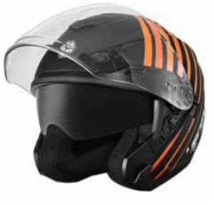 SCOYCO OF-669 YARIM CAMLI KASK GÜNEŞ VİZÖRLÜ TRACK (2XL)