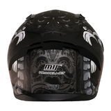 MTS M-801-SNAKE FULL FACE KASK GÜNEŞ VİZÖRLÜ MYTH GREY (M)