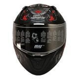 MTS M-801-SNAKE FULL FACE KASK GÜNEŞ VİZÖRLÜ MYTH GREY (L)