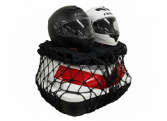 WOGEN WG39 SIRT DAYAMALI PREMİUM METAL BAGAJLI ÇANTA (BEYAZ) + KARBON DİZLİK HEDİYELİ