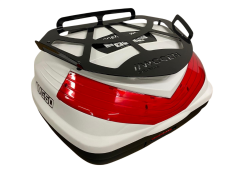 WOGEN WG50 SIRT DAYAMALI PREMİUM METAL BAGAJLI ÇANTA (BEYAZ)