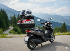 WOGEN WG50 SIRT DAYAMALI PREMİUM METAL BAGAJLI ÇANTA (BEYAZ)