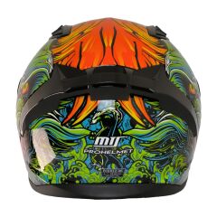MTS M-801-SNAKE FULL FACE KASK GÜNEŞ VİZÖRLÜ AZURE (2XL)