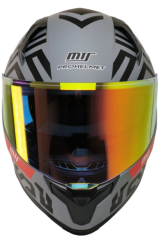 MTS M-910 FULL FACE KASK GÜNEŞ VİZÖRLÜ MAT BEE (XL)