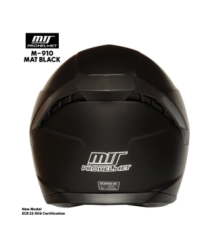 MTS M-910 FULL FACE KASK GÜNEŞ VİZÖRLÜ MAT BLACK (S)