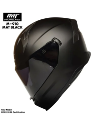 MTS M-910 FULL FACE KASK GÜNEŞ VİZÖRLÜ MAT BLACK (M)