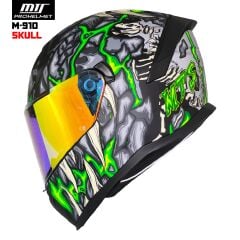 MTS M-910 FULL FACE KASK GÜNEŞ VİZÖRLÜ SKULL (L)