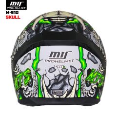 MTS M-910 FULL FACE KASK GÜNEŞ VİZÖRLÜ SKULL (L)