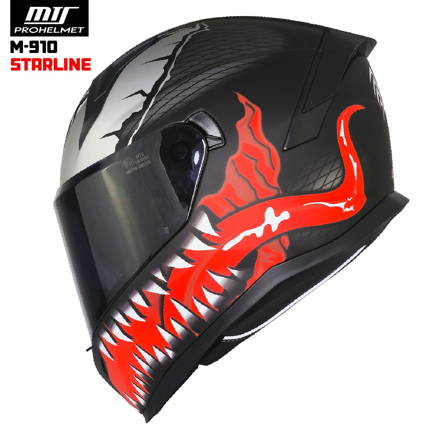 MTS M-910 FULL FACE KASK GÜNEŞ VİZÖRLÜ STARLİNE (L)