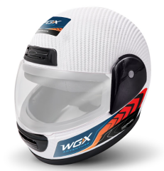 WOGEN FULL FACE KASK KARBON BEYAZ (XL)