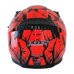 FAZER FX-211 FULL FACE KASK GÜNEŞ VİZÖRLÜ FANTASTİC RED (XL)
