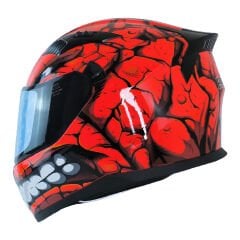 FAZER FX-211 FULL FACE KASK GÜNEŞ VİZÖRLÜ FANTASTİC RED (2XL)