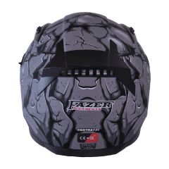 FAZER FX-211 FULL FACE KASK GÜNEŞ VİZÖRLÜ FANTASTİC GREY (S)