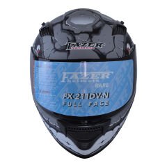 FAZER FX-211 FULL FACE KASK GÜNEŞ VİZÖRLÜ FANTASTİC GREY (M)