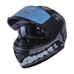 FAZER FX-211 FULL FACE KASK GÜNEŞ VİZÖRLÜ FANTASTİC GREY (L)