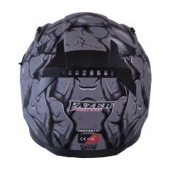 FAZER FX-211 FULL FACE KASK GÜNEŞ VİZÖRLÜ FANTASTİC GREY (L)
