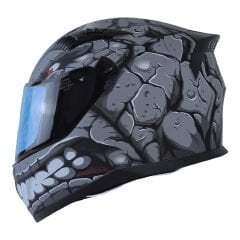 FAZER FX-211 FULL FACE KASK GÜNEŞ VİZÖRLÜ FANTASTİC GREY (XL)