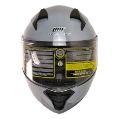 MTS M-966 ÇENE AÇILIR KASK GÜNEŞ VİZÖRLÜ GREY (S)