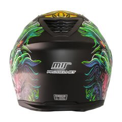 MTS M-966 ÇENE AÇILIR KASK GÜNEŞ VİZÖRLÜ DRAGO (M)