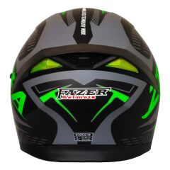 FAZER 965 ÇENE AÇILIR KASK GÜNEŞ VİZÖRLÜ ZEBRA (L)