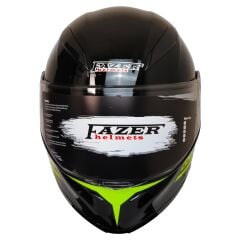 FAZER 965 ÇENE AÇILIR KASK GÜNEŞ VİZÖRLÜ EGO YELLOW (M)