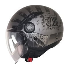 FREEM FR-612 YARIM KASK GÜNEŞ VİZÖRLÜ REBO (L)