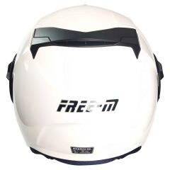 FREEM FR-665 YARIM KASK GÜNEŞ VİZÖRLÜ WHİTE (L)