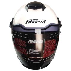 FREEM FR-665 YARIM KASK GÜNEŞ VİZÖRLÜ WHİTE (XL)