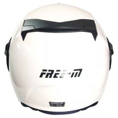FREEM FR-665 YARIM KASK GÜNEŞ VİZÖRLÜ WHİTE (XL)