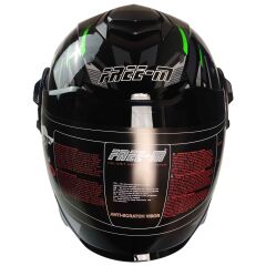 FREEM FR-665 YARIM KASK GÜNEŞ VİZÖRLÜ GREEN (M)