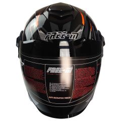FREEM FR-665 YARIM KASK GÜNEŞ VİZÖRLÜ ORANGE (L)