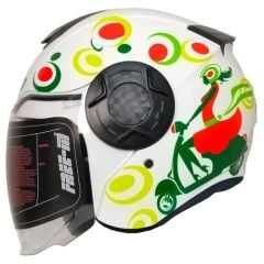 FREEM FR-665 YARIM KASK GÜNEŞ VİZÖRLÜ SPRİNG WOMEN (XL)