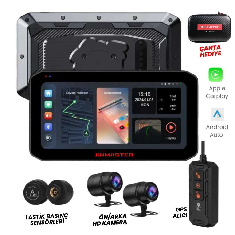KNMASTER MOTOPLAY 2000 MULTİ MEDYA EKRANI 2K 6.25 İNÇ