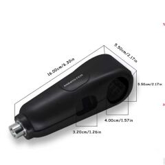 KNMASTER ALARMLI MOTOSİKLET ELCİK MANET FREN KİLİDİ KIRMIZI