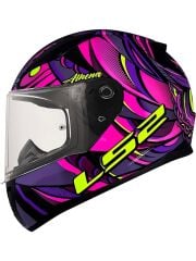 LS2 RAPİD 2 ATHENA FULL FACE KASK SİYAH-MOR