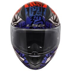 LS2 RAPİD 2 MEMPHİS FULL FACE KASK KIRMIZI-MAVİ