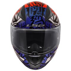 LS2 RAPİD 2 MEMPHİS FULL FACE KASK KIRMIZI-MAVİ