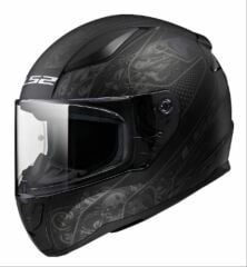 LS2 RAPİD 2 CRYPT FULL FACE KASK MAT SİYAH