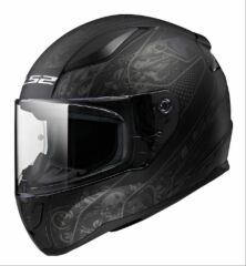 LS2 RAPİD 2 CRYPT FULL FACE KASK MAT SİYAH