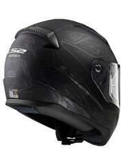 LS2 RAPİD 2 CRYPT FULL FACE KASK MAT SİYAH