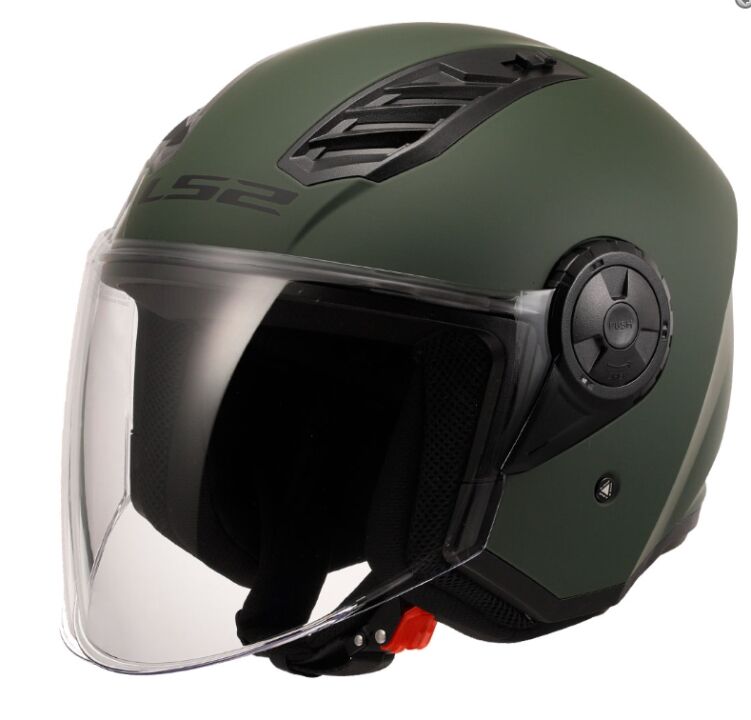 LS2 AİRFLOW 2 YARIM KASK MAT YEŞİL