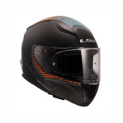 LS2 RAPİD 2 EXTRA FULL FACE KASK MAT GRİ-NEON TURUNCU