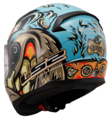 LS2 RAPİD 2 NEO FULL FACE KASK MAVİ-MOR