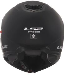 LS2 STROBE 2 ÇENE AÇILIR KASK MAT SİYAH